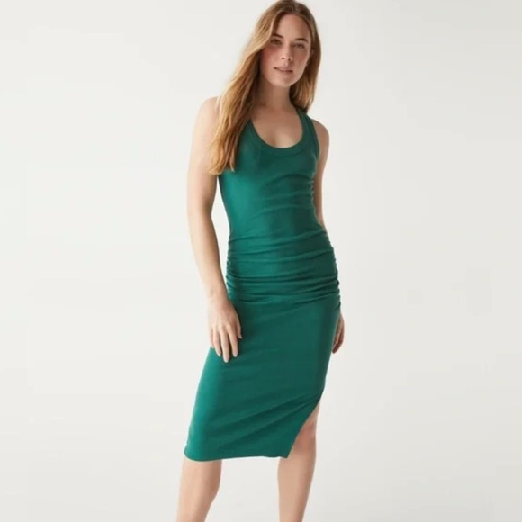 MICHAEL STARS NWOT ULLA MIDI DRESS - Picture 1 of 3